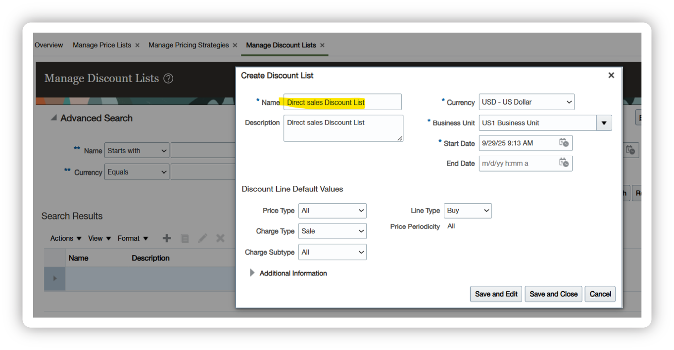 discount-list-oracle