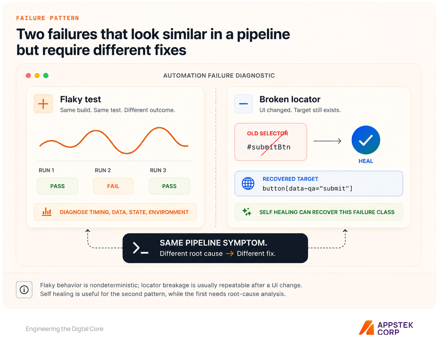 AUTOMATION FAILURE DIAGNOSTIC